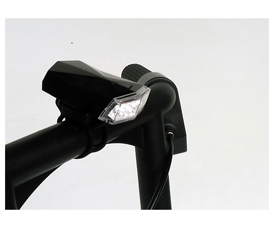 サギサカ カイテキプラス 4LEDフロントライト ブラック 76401 1個（ご注文単位1個）【直送品】