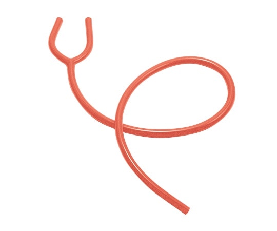 ナビス（アズワン） チューブ TUB-001Y レッド 1096D128 1本（ご注文単位1本）【直送品】