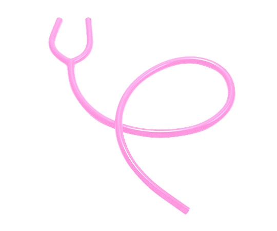 ナビス（アズワン） チューブ TUB-001Y ピンク 1096D114 1本（ご注文単位1本）【直送品】