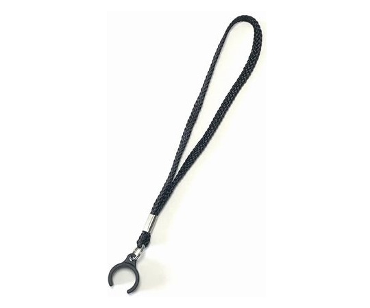 ケイ・ホスピア ワンタッチストラップ径19mm ブラック  1本（ご注文単位1本）【直送品】