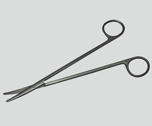 日本フリッツメディコ メッツェンバーム剪刀（チタン製） 曲 180mm TN-0260373 1本（ご注文単位1本）【直送品】