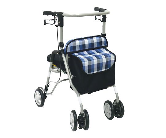 島製作所 シンフォニーSP Bチェックブルー 1台(ご注文単位1台)【直送品】