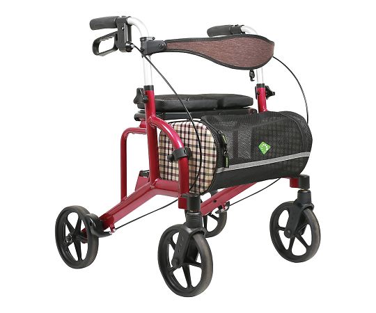 エボリューション 歩行車 シエラエアー レッド WAR67A 1個（ご注文単位1個）【直送品】