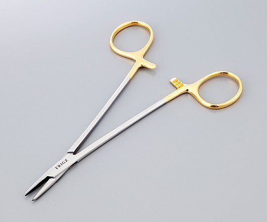 日本フリッツメディコ 持針器(T/Cクライル・ウッド) 150mm C009-015B 1本(ご注文単位1本)【直送品】