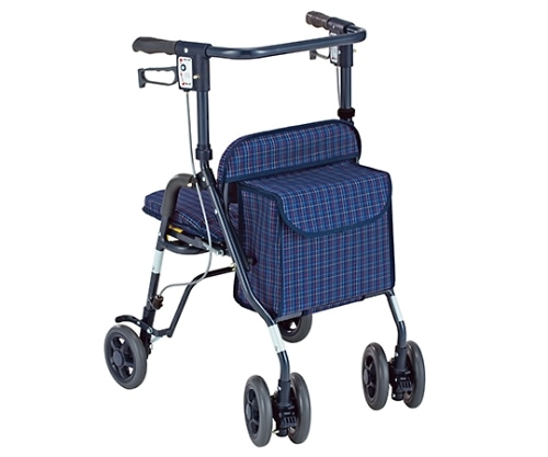 島製作所 シンフォニーSP 格子紺  1個（ご注文単位1個）【直送品】