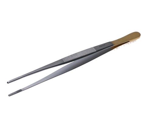 日本フリッツメディコ T/C一般外科ピンセット 20cm 0.5チップ付 A002-020X 1本（ご注文単位1本）【直送品】