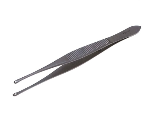 日本フリッツメディコ 鋭匙ピンセット 15cm A502-0120 1本（ご注文単位1本）【直送品】
