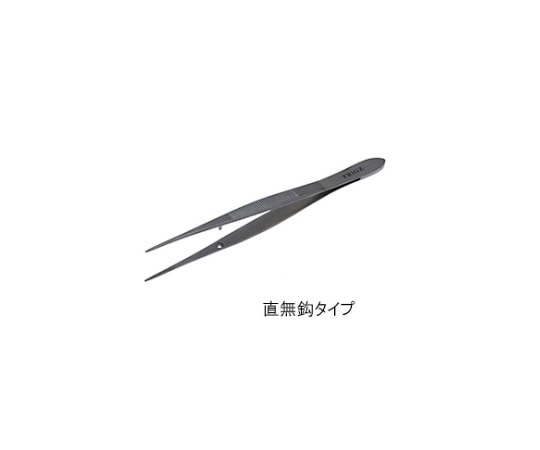 日本フリッツメディコ デリケート ピンセット 10cm 直 無鈎 A049-0736 1本（ご注文単位1本）【直送品】