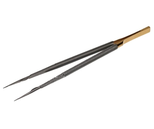 日本フリッツメディコ DDJ マイクロ縫合ピンセット 18.5cm PH型 DDJ1111-18 1本（ご注文単位1本）【直送品】