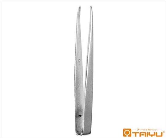 TAIYU（大祐医科工業） 小川氏睫毛鑷子 折曲式 ダボ無 全長9cm TY-066 1本（ご注文単位1本）【直送品】
