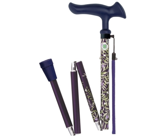 フジホーム かるがもファムⅡ折畳 リーフネイビー WB5221 1本(ご注文単位1本)【直送品】