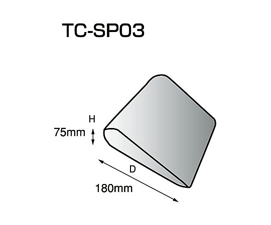 アズワン SSP シーティングサポートパッド （厚い15） （150×180×45mm） TC-SP03 1セット（ご注文単位1セット）【直送品】