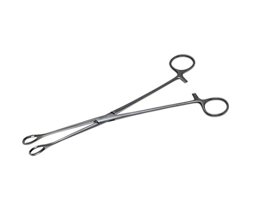 日本フリッツメディコ スポンジ鉗子 フォルスター 25cm F087-1157 1個（ご注文単位1個）【直送品】