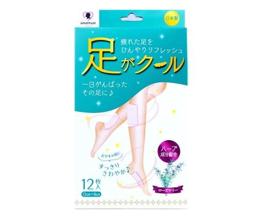 アメジスト(大衛) 足がクール12枚入×10個 1箱(ご注文単位1箱)【直送品】