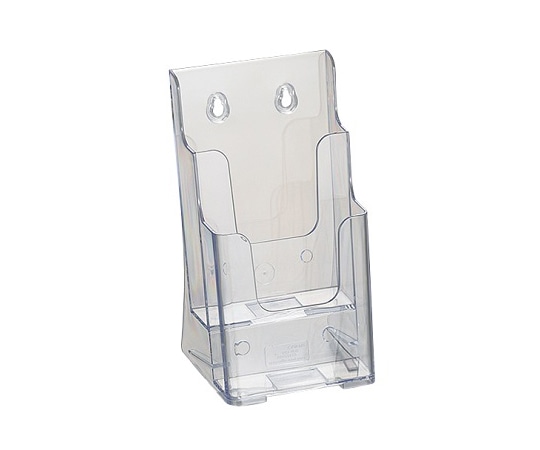 ストア・エキスプレス ツーウェイパンフレット立て 透明 A4 三ツ折 2段 61-546-61-2 1個（ご注文単位1個）【直送品】