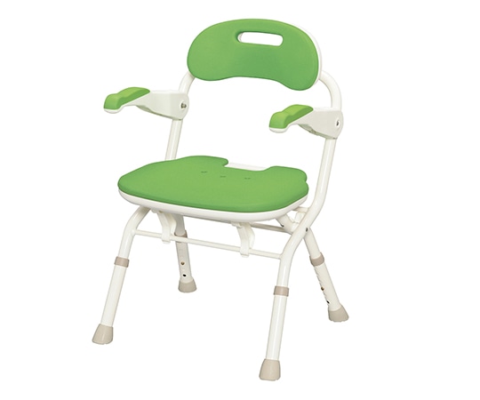 アロン化成 折りたたみシャワーベンチ （FSフィット） グリーン 536-058  1台（ご注文単位1台）【直送品】