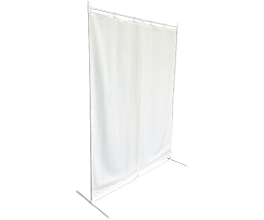 マシュール 簡易衝立 オフホワイト MYTT-180W 1セット（ご注文単位1セット）【直送品】