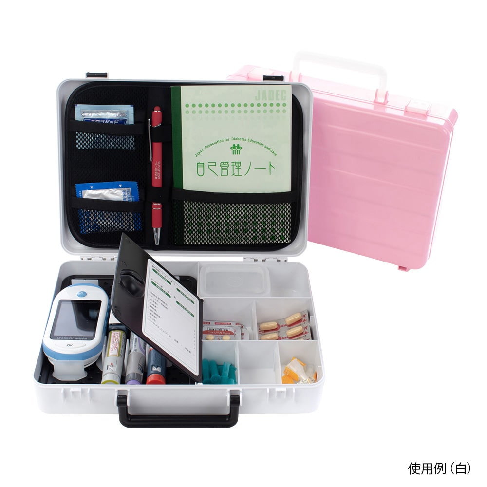 ケーツー インスリン収納ケース 白 K2-001-1 1セット（ご注文単位1セット）【直送品】