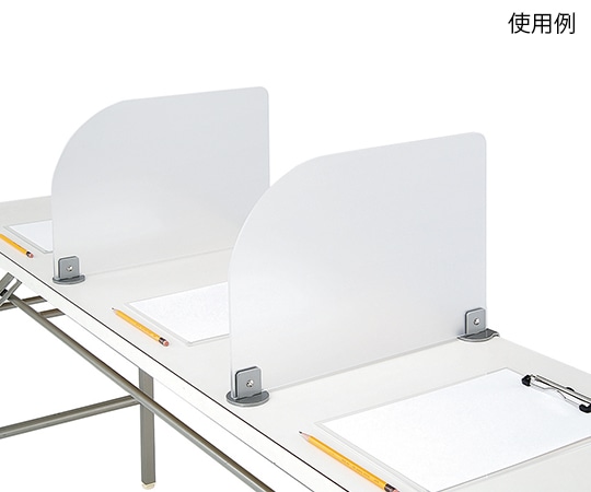 林製作所 アクリルサイドスクリーン 455×405 20-002MH 1個(ご注文単位1個)【直送品】