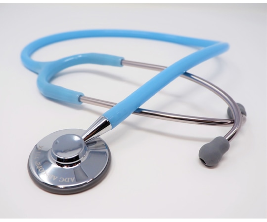 ユーメド貿易 ADスコープ シングルヘッドステトスコープライト アクアブルー AD711AB 1本（ご注文単位1本）【直送品】