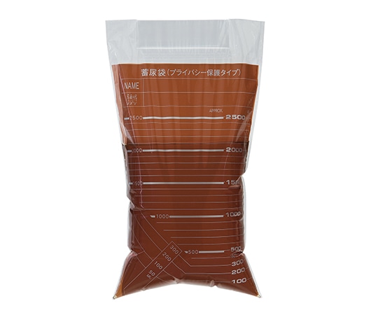 あしかメディ工業 蓄尿袋(プライバシー保護タイプ) 100枚入 N1003A 1箱(ご注文単位1箱)【直送品】