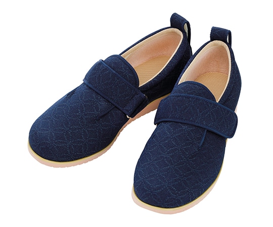 徳武産業 ダブルマジックⅡ 雅 5E（女性用） 紺 L 7020 1足（ご注文単位1足）【直送品】