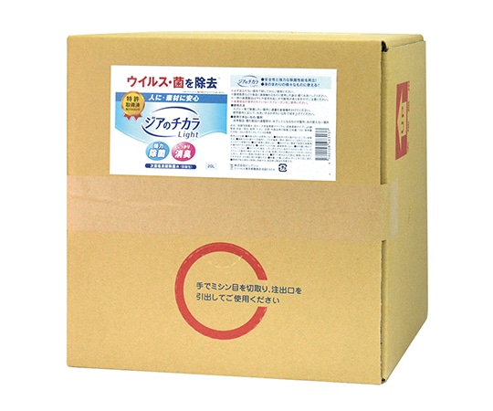 ピュアソン 弱酸性次亜塩素酸水 ジアのチカラ light 20L 3287N000 1箱(ご注文単位1箱)【直送品】