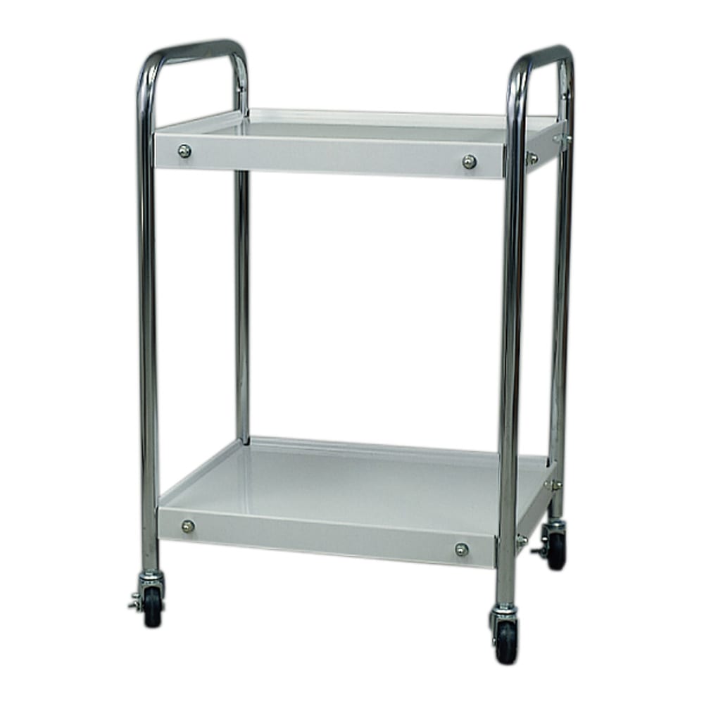 富士医療測器 ホスピタルワゴン（2段） 500×400×730mm WD-2-50 1台（ご注文単位1台）【直送品】