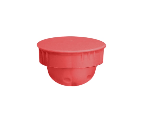 エムアイケミカル 散薬瓶キャップ（乾燥剤入） キャップ赤 1個 399100 5 1個（ご注文単位1個）【直送品】