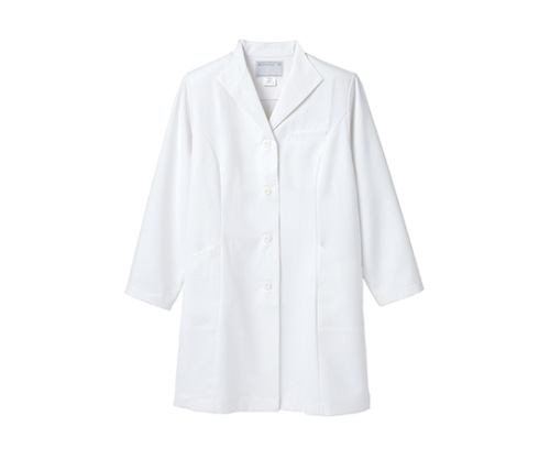 住商モンブラン 診察衣 レディス 長袖S 白 71-221 L 1枚(ご注文単位1枚)【直送品】