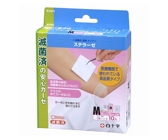 白十字 FC（ファミリーケア） ステラーゼ M 10枚入×10箱 16902 1ケース（ご注文単位1ケース）【直送品】