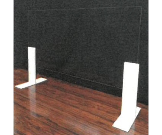 スワロン 飛沫感染対策シート クリアセーフ アクリル卓上板 4台入  1ケース（ご注文単位1ケース）【直送品】