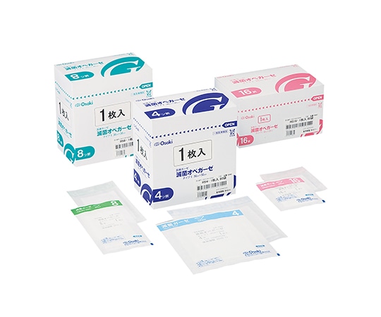 オオサキメディカル 滅菌オペガーゼ RS8-10 8ツ折 10枚入×30袋 10882 1箱（ご注文単位1箱）【直送品】