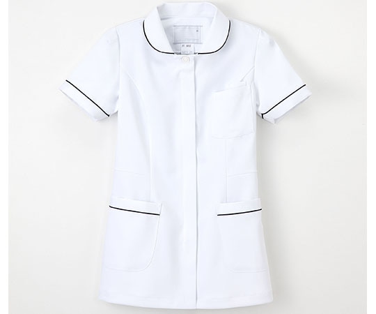 ナガイレーベン ナースウェア (ジャケット) ネイビーライン/LL FT-4412 1枚(ご注文単位1枚)【直送品】