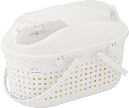 アイリスオーヤマ メッシュペットキャリー アイボリー MPC-450 1個（ご注文単位1個）【直送品】