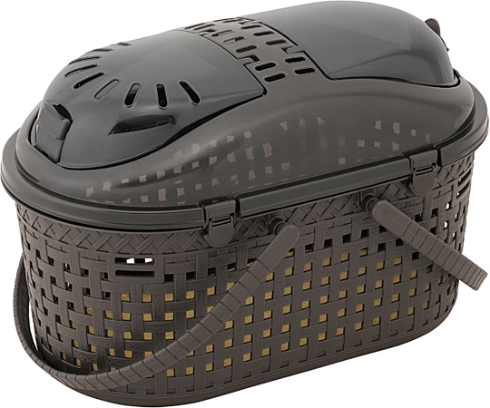 アイリスオーヤマ メッシュペットキャリー ブラウン MPC-450 1個（ご注文単位1個）【直送品】