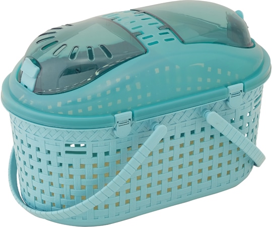 アイリスオーヤマ メッシュペットキャリー ターコイズ MPC-450 1個（ご注文単位1個）【直送品】