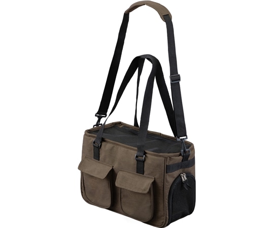 アイリスオーヤマ ソフトペットキャリーSサイズ ブラウン PSC-400 1個（ご注文単位1個）【直送品】