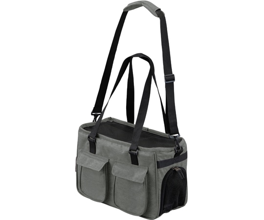 アイリスオーヤマ ソフトペットキャリーSサイズ グレー PSC-400 1個（ご注文単位1個）【直送品】