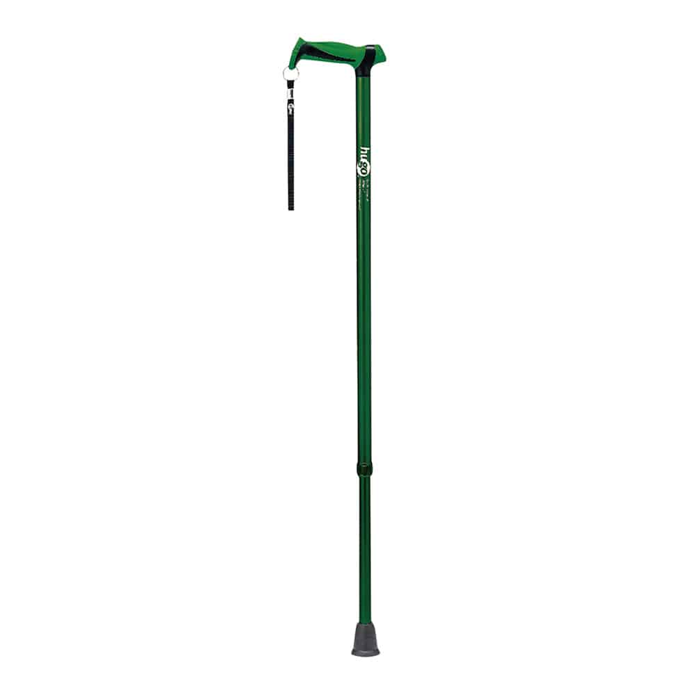 竹虎 ヒューゴステッキ グリーン 104757 1本（ご注文単位1本）【直送品】