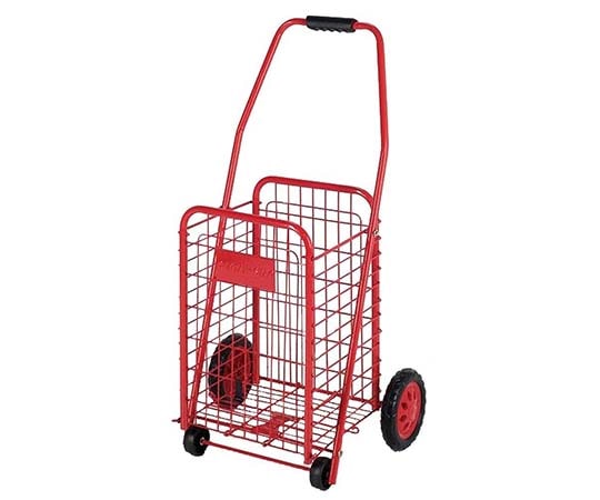 CAPTAIN STAG 楽々カゴキャリー レッド UL-1002 1台（ご注文単位1台）【直送品】