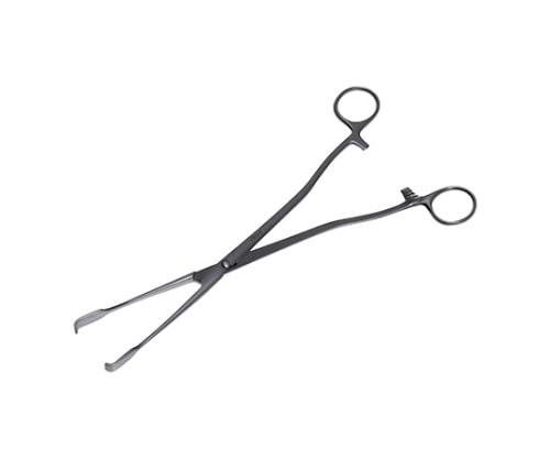 日本フリッツメディコ 塚原式膣部鉗子 25cm G310-1001 1個（ご注文単位1個）【直送品】