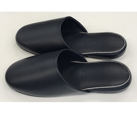 オクムラ 抗菌スタンダートスリッパ ネイビー フリー  1足（ご注文単位1足）【直送品】