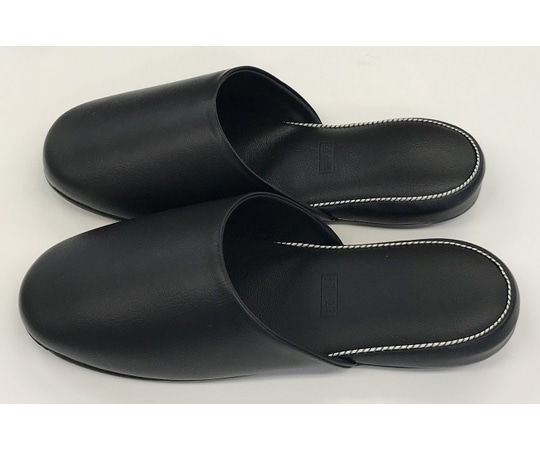 オクムラ 抗菌スタンダートスリッパ ブラック フリー  1足（ご注文単位1足）【直送品】