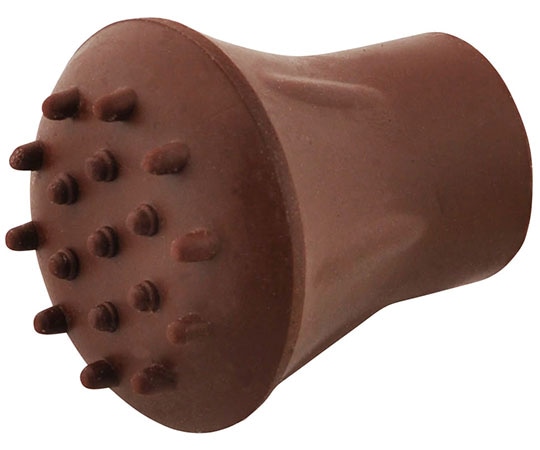 WIZ'A(アークランドサカモト) 杖用 ゴムチップ φ13mm用 30012BR 1個(ご注文単位1個)【直送品】