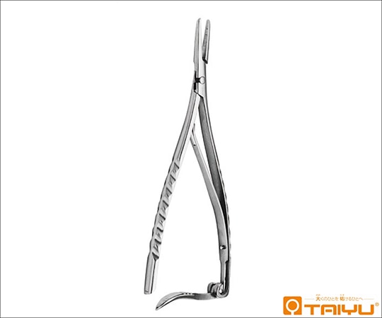 TAIYU(大祐医科工業) ローゼル持針器 チップ無 ハズシ 全長21cm TY-240L 1本(ご注文単位1本)【直送品】