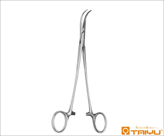 TAIYU（大祐医科工業） 小児用ケリー鉗子 縦筋 無鈎 BOX 全長14cm TY-442S 1本（ご注文単位1本）【直送品】