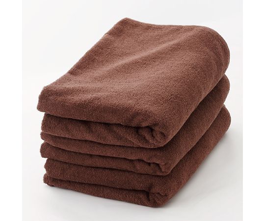 フィフティ・ヴィジョナリー ベッドタオル（ブラウン） 1枚 TB-002-BR 1枚（ご注文単位1枚）【直送品】