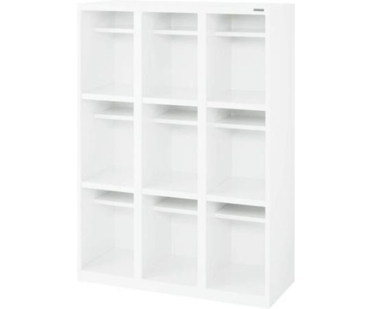 エスコ 900x380x1250mm/3列3段 収納棚（長靴用） EA954EL-1 1台（ご注文単位1台）【直送品】