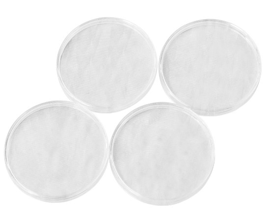 明邦化学工業 ラウンドケース Mフタ 4枚入 502585 1セット（ご注文単位1セット）【直送品】